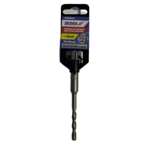 Broca para Betão SDS PLUS Quatro Dedra 6mm